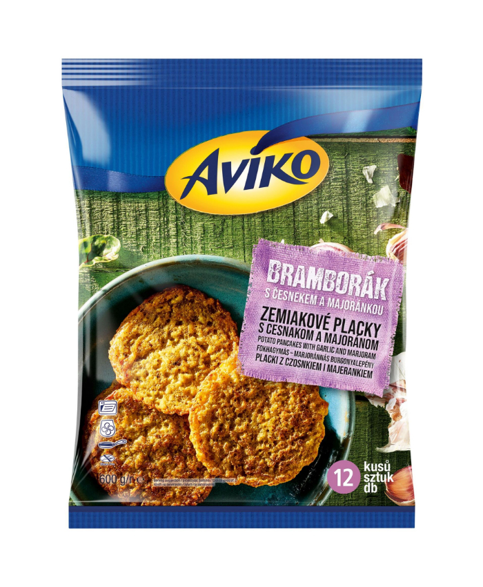 Деруни з часником і майораном 600