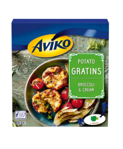 GRATINS WITH BROCCOLI AND CREAM 400г