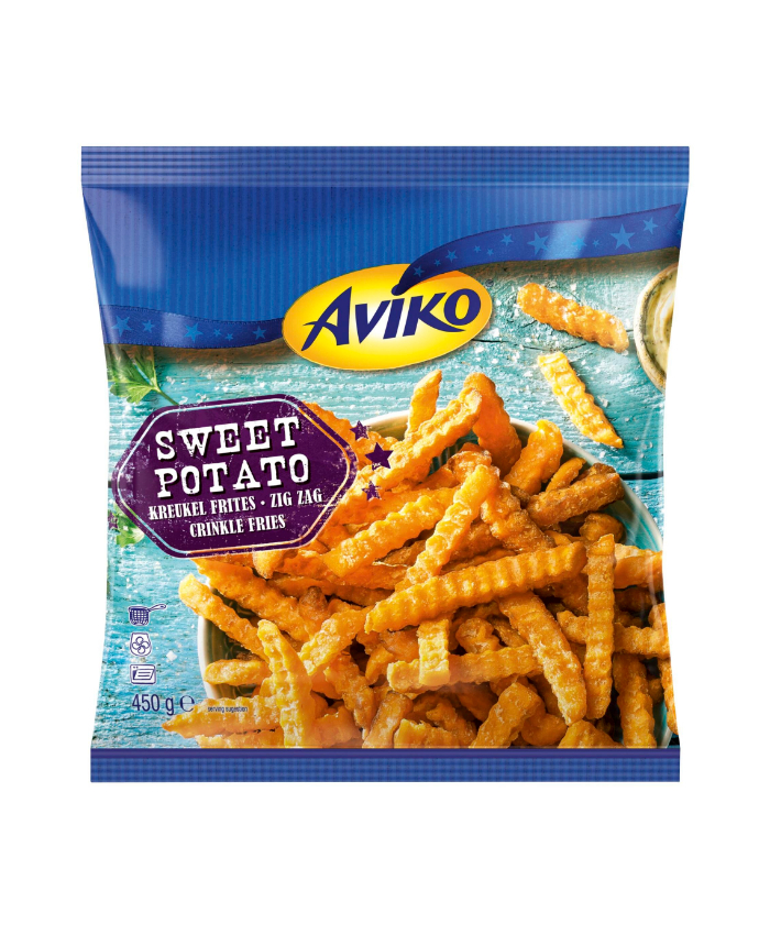 SWEET POTATO CRINKLE FRIES 450